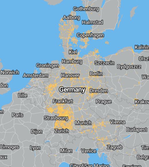 Erweiterung GWPLUS LoRaWAN® Netznutzung im ZC EUROPE für 1 Jahr 50 Geräte